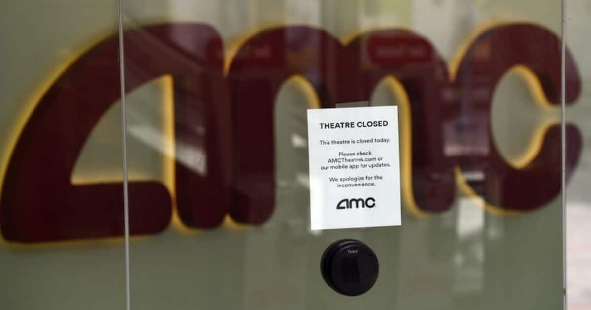 AMC says its business is suffering because of the coronavirus pandemic and it may not survive. Image from The Associated Press/Chris Pizzello