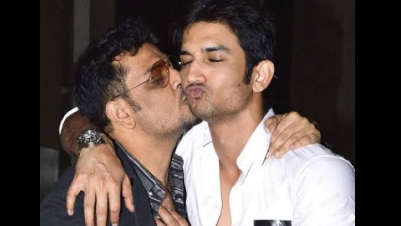 Mukesh Chhabra with Sushant Singh Rajput. Instagram