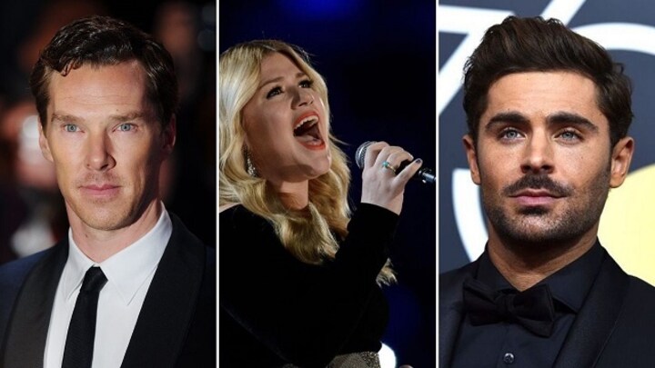 Benedict Cumberbatch, Zac Efron, Kelly Clarkson among recipients of Hollywood Walk of Fame stars in 2021