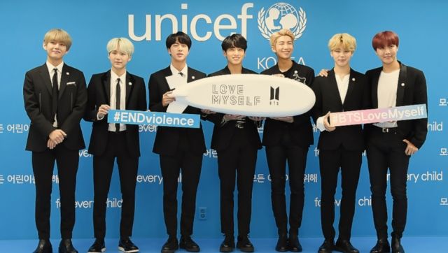 BTS' Love Myself campaign wins Integrated Campaigns and Events honour at 2020 UNICEF Inspire Awards BTS' Love Myself campaign wins Integrated Campaigns and Events honour at 2020 UNICEF Inspire Awards