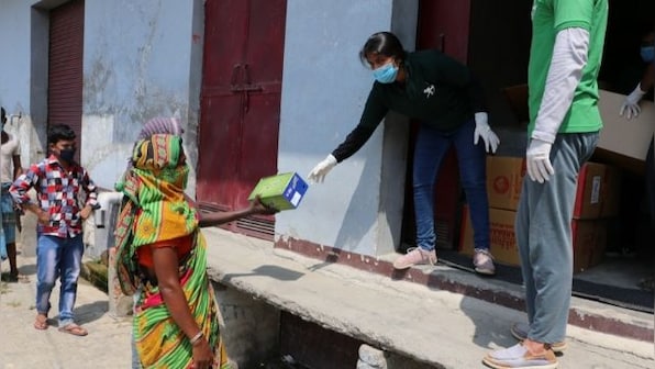 Coronavirus Outbreak: Bhumi Pednekar donates footwear to migrant labourers travelling long distances