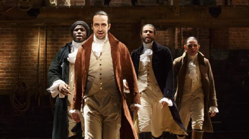 A still from Hamilton
