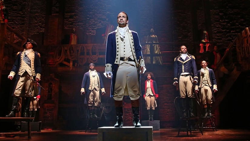 A still from Hamilton
