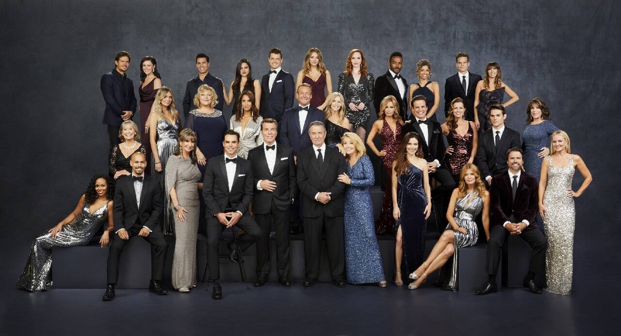 The entire cast of The Young and the Restless. The Associated Press