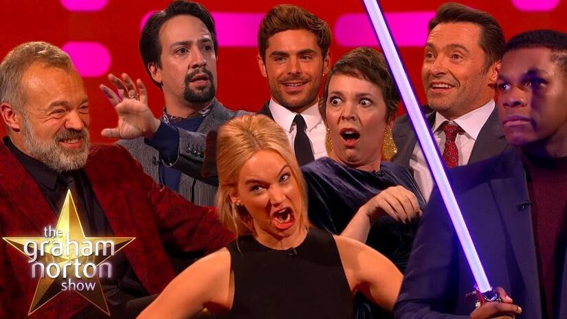 A still from The Graham Norton Show