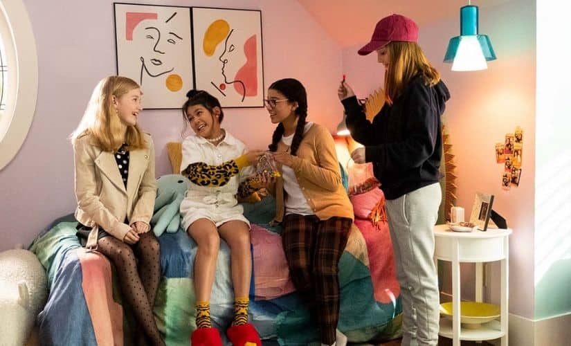 The costume design in The Baby-Sitters Club is on-point and reflective of each character
