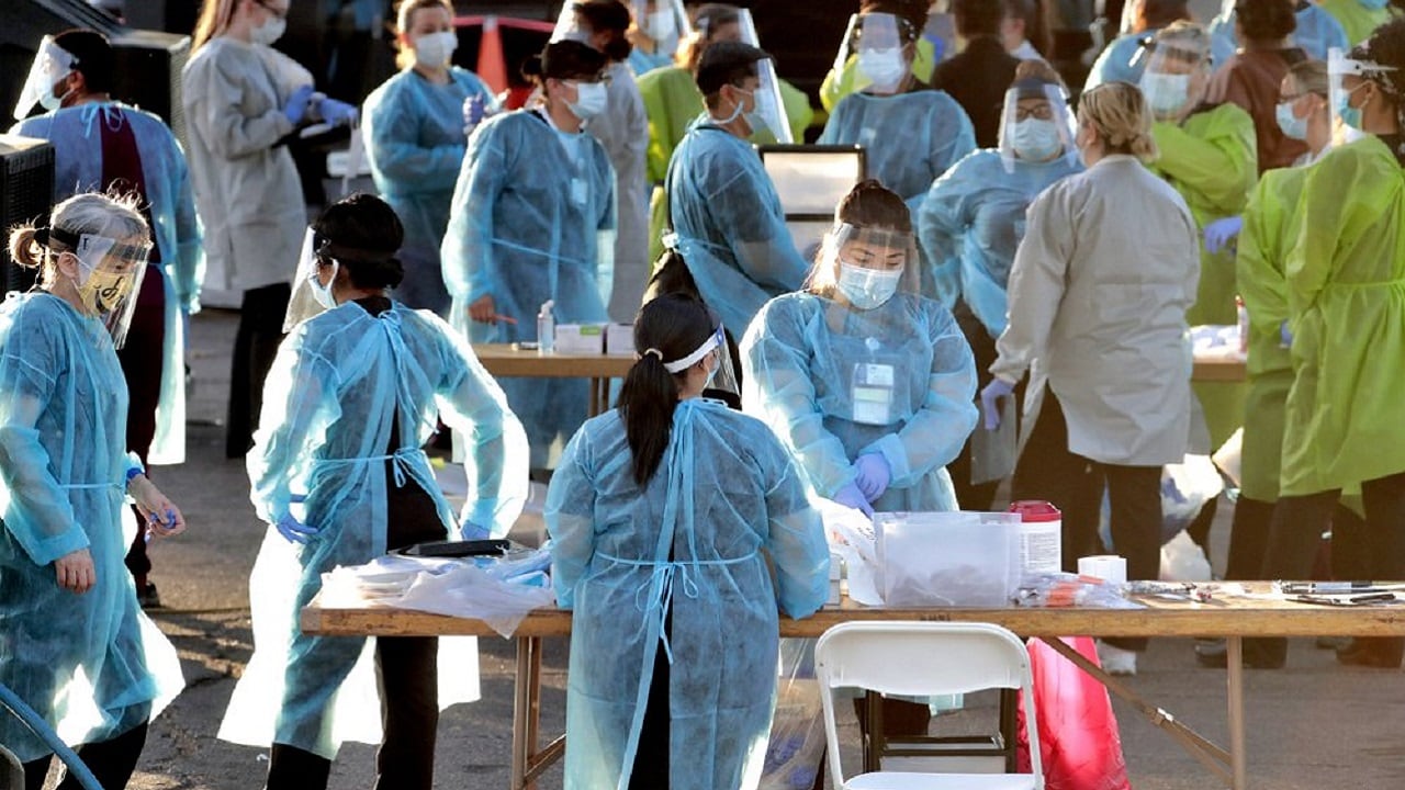 The USA remains the worst affected country by the COVID-19 pandemic. AP