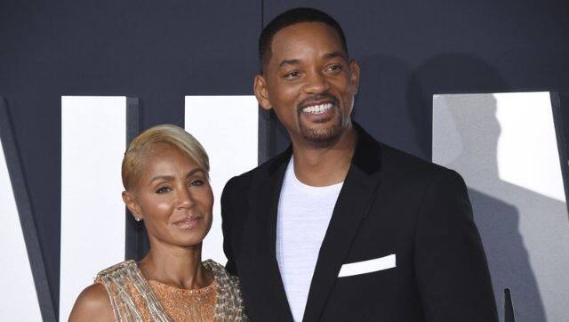Jada Pinkett Smith (left) and Will Smith. Image from Twitter