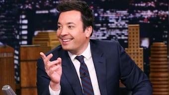 Jimmy Fallon's Tonight show returns in NY studio without audience; host says 'little normalcy feels great'