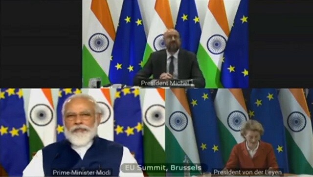 India-EU summit: Narendra Modi says partnership important for 'economic restoration' post COVID-19 India-EU summit: Narendra Modi says partnership important for 'economic restoration' post COVID-19