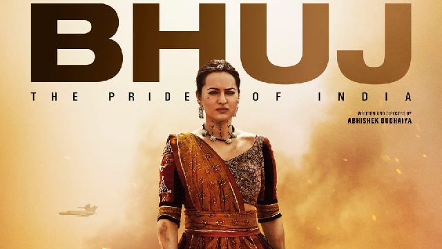 Bhuj: The Pride of India — Sonakshi Sinha's first look poster unveiled from Ajay Devgn's period film Bhuj: The Pride of India — Sonakshi Sinha's first look poster unveiled from Ajay Devgn's period film