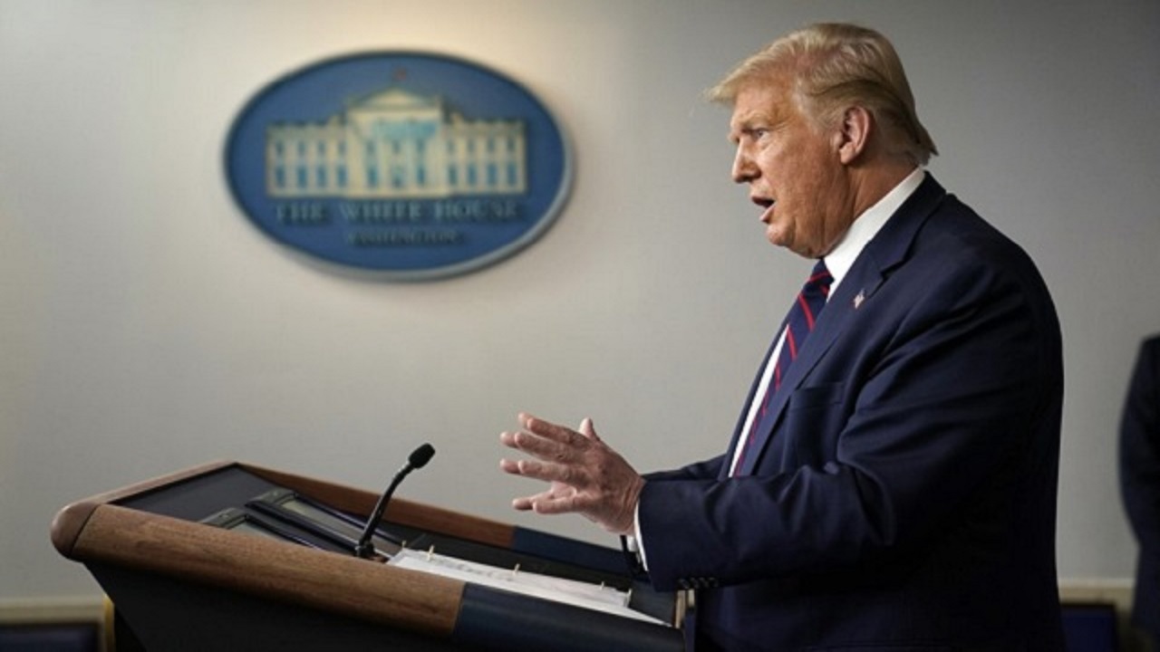 Donald Trump announces emergency authorisation of plasma treatment for COVID-19 patients Donald Trump announces emergency authorisation of plasma treatment for COVID-19 patients
