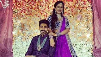 Niharika Konidela gets engaged to beau Chaitanya JV; Ram Charan, Varun Tej, Allu Arjun attend event
