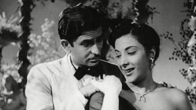 Raj Kapoor and Nargis Dutt in Awara
