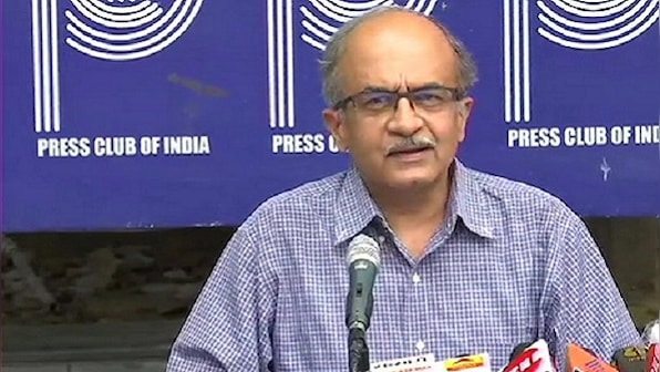 'Doesn't mean I have accepted SC verdict': Prashant Bhushan pays Re 1 fine, says he will file review petition
