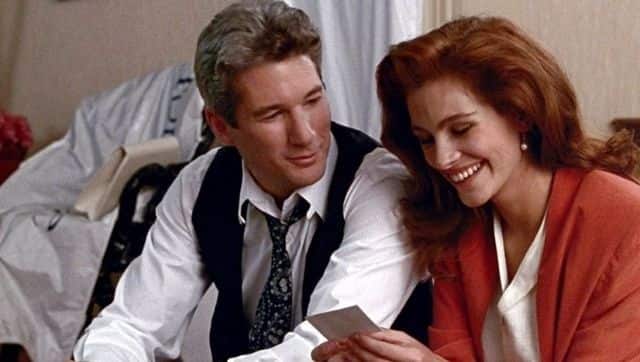 Richard Gere and Julia Roberts in a still from Pretty Woman