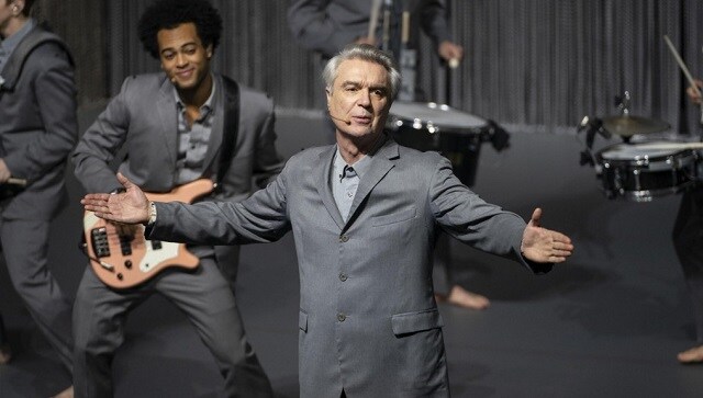 David Byrne discusses the 'universality' of American Utopia, and how it's 'uplifting' despite 'dark' themes David Byrne discusses the 'universality' of American Utopia, and how it's 'uplifting' despite 'dark' themes