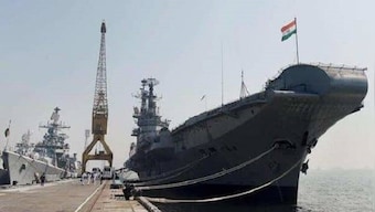 Indian Navy aircraft carrier 'Viraat' makes last journey to Gujarat, to be broken down and sold as scrap