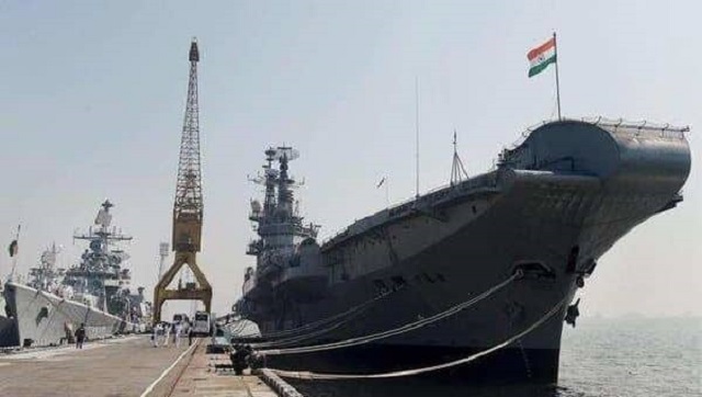 Indian Navy aircraft carrier 'Viraat' makes last journey to Gujarat, to be broken down and sold as scrap Indian Navy aircraft carrier 'Viraat' makes last journey to Gujarat, to be broken down and sold as scrap