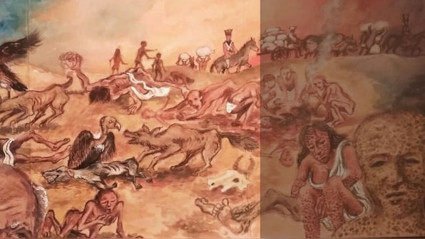 Famine Tales from India and Britain: Project employs graphic and folk artists to illustrate perils of scarcity