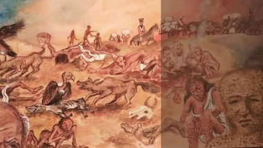 Famine Tales from India and Britain: Project employs graphic and folk artists to illustrate perils of scarcity