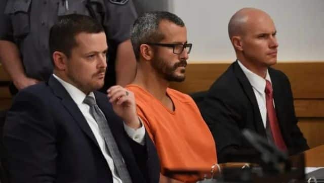 Chris Watts during his trial