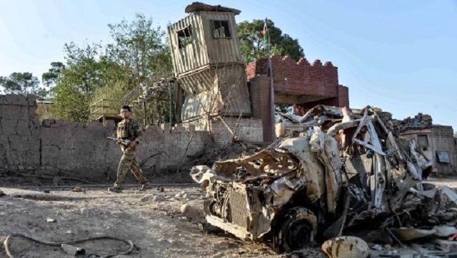Truck bomb in Afghanistan's Nangarhar province kills 15, including 13 civilians; 42 others injured Truck bomb in Afghanistan's Nangarhar province kills 15, including 13 civilians; 42 others injured
