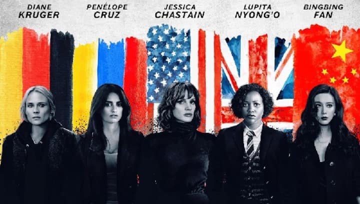 The 355, Sudani from Nigeria director's Halal Love Story, Mel Gibson's Fatman: Trailers this week