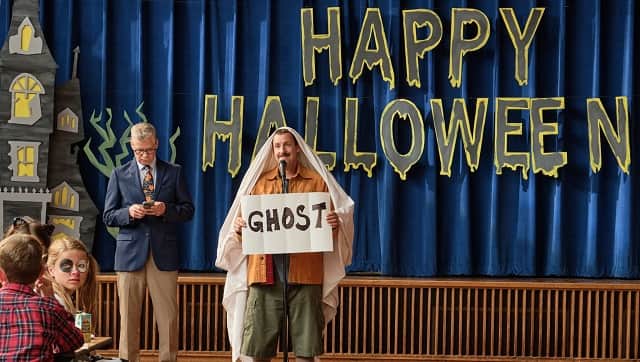 Adam Sandler plays the titular character in Hubie Halloween