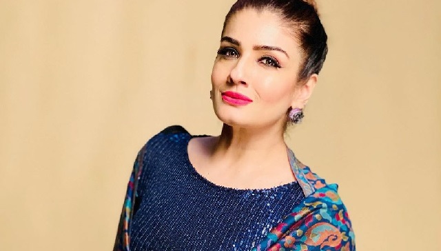 Raveena Tandon travels to Himachal Pradesh to resume shoot of debut web series Raveena Tandon travels to Himachal Pradesh to resume shoot of debut web series