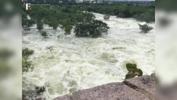 Hyderabad rains: Himayat Sagar floodgates opened