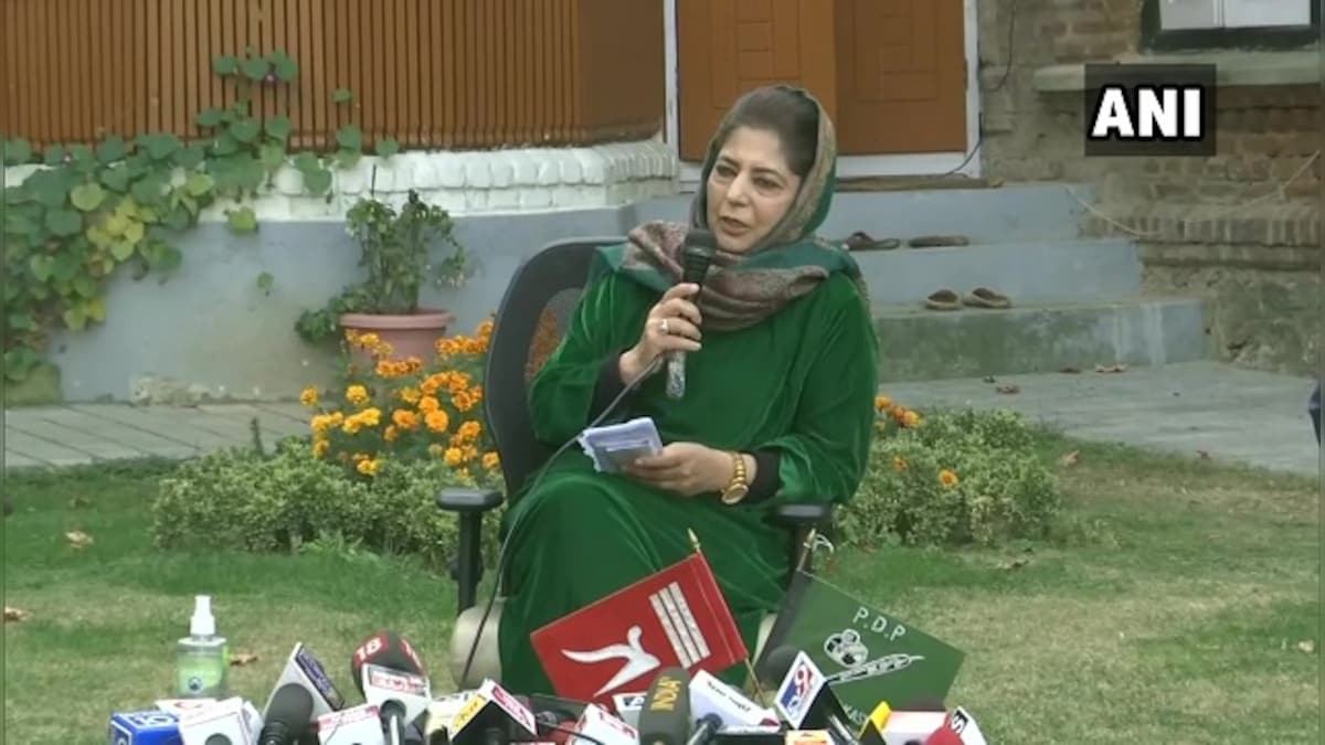 Mehbooba Mufti says not interested in contesting Jammu and Kashmir polls till 'flag, constitution are restored'