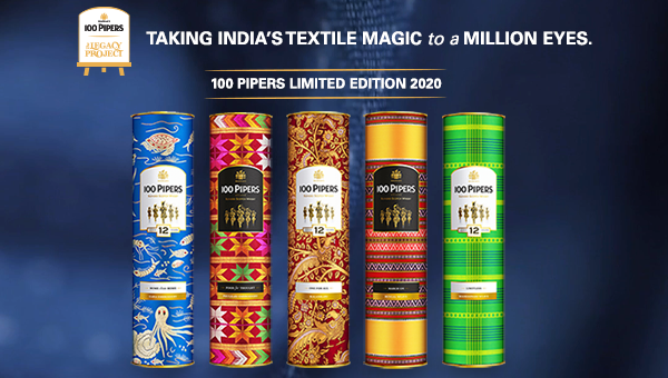 100 Pipers Legacy Project weaves the story of India with their Limited-Edition Packs 100 Pipers Legacy Project weaves the story of India with their Limited-Edition Packs