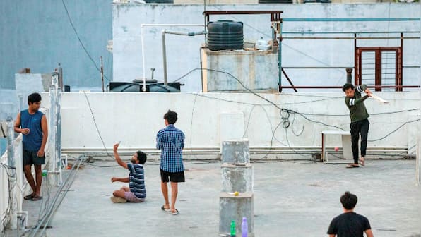 Rooftops as an antidote to the lockdown: A photographer documents people's shared joys, closeness on terraces