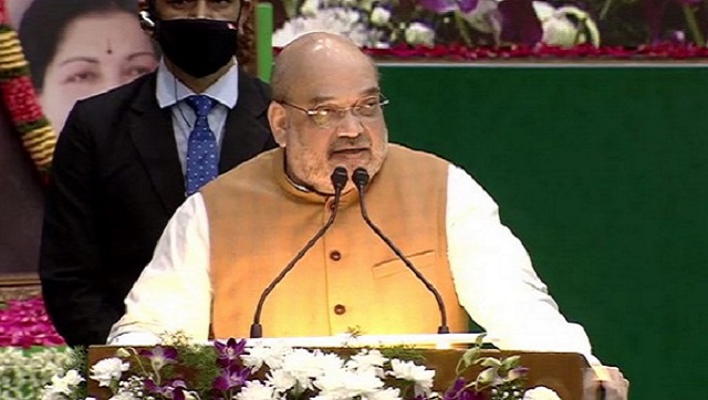 Amit Shah slams DMK, Congress on two-day visit to Chennai, says parties will face rout in 2021 Assembly polls Amit Shah slams DMK, Congress on two-day visit to Chennai, says parties will face rout in 2021 Assembly polls