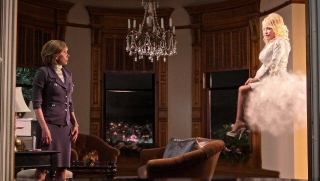 Still from Dolly Parton’s Christmas on the Square. Image via Twitter
