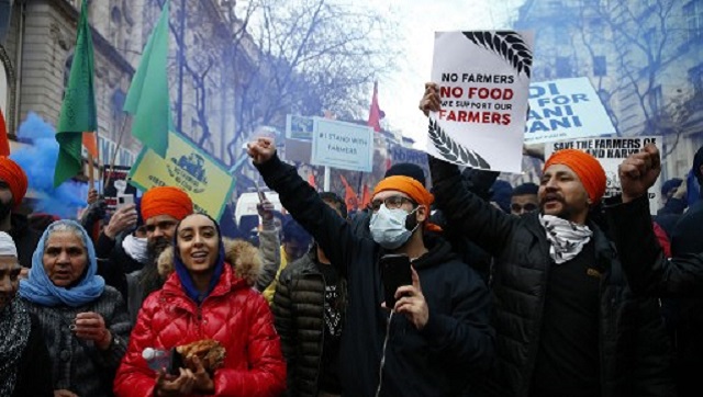 UK High Commission says 'in touch' with Indian counterpart after London protest in support of farmers' agitation UK High Commission says 'in touch' with Indian counterpart after London protest in support of farmers' agitation