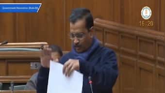 Arvind Kejriwal, AAP MLAs tear copies of farm laws in Delhi Assembly; Opposition decries 'cheap theatrics'