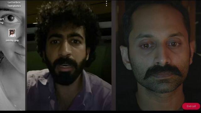 left to right Darshana Rajendram, Roshan Matthew and Fahadh Faasil in CU Soon