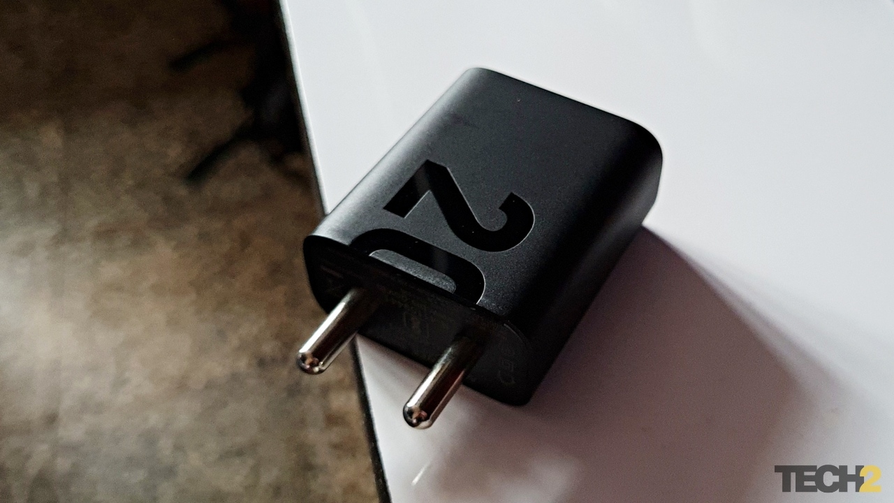 Where else would you find a charger with the wattage embossed on it?