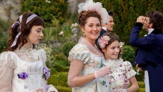 A still from Bridgerton