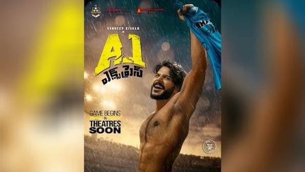 Sundeep Kishan shares first look from his upcoming hockey-based film A1 Express