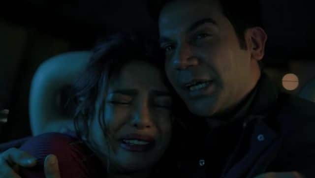 Priyanka Chopra and Rajkummar Rao in The White Tiger