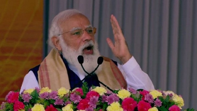 Narendra Modi distributes land ownership certificates to 1 lakh families in poll-bound Assam Narendra Modi distributes land ownership certificates to 1 lakh families in poll-bound Assam