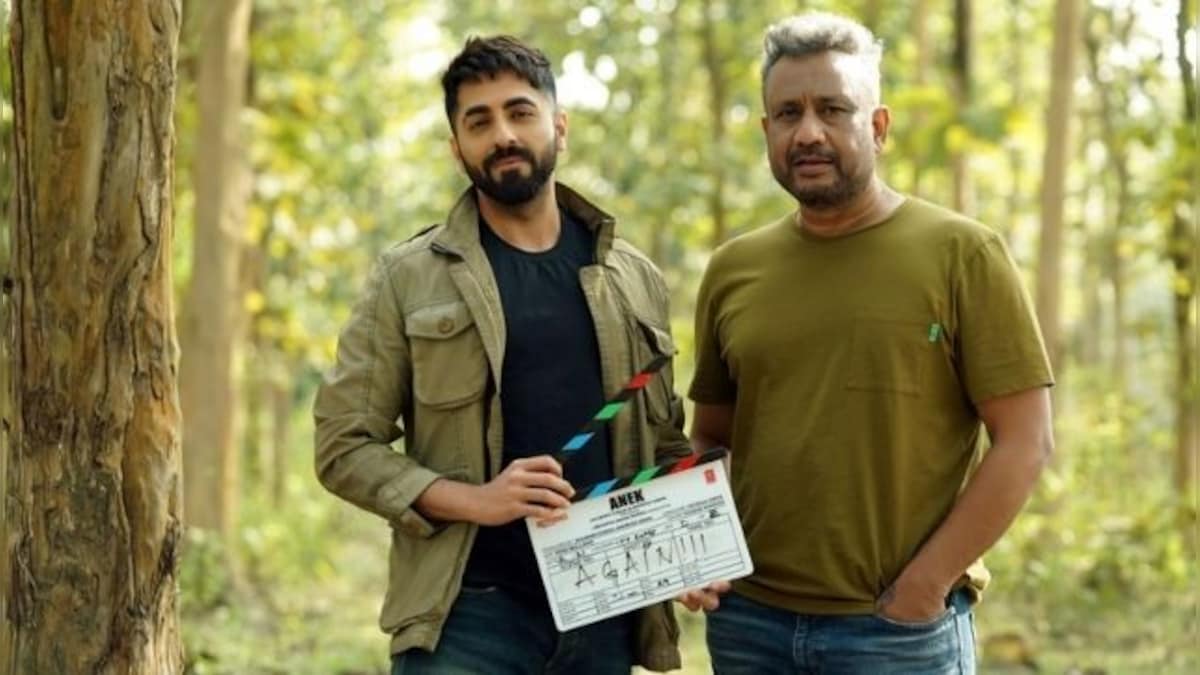 Ayushmann Khurrana shares first look of Anek, reunites with Article 15 director Anubhav Sinha