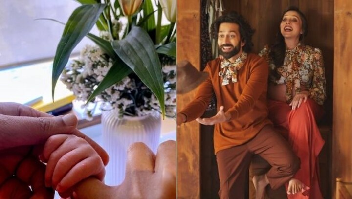 Nakuul Mehta, singer Jankee Parekh announce birth of son, share picture on social media