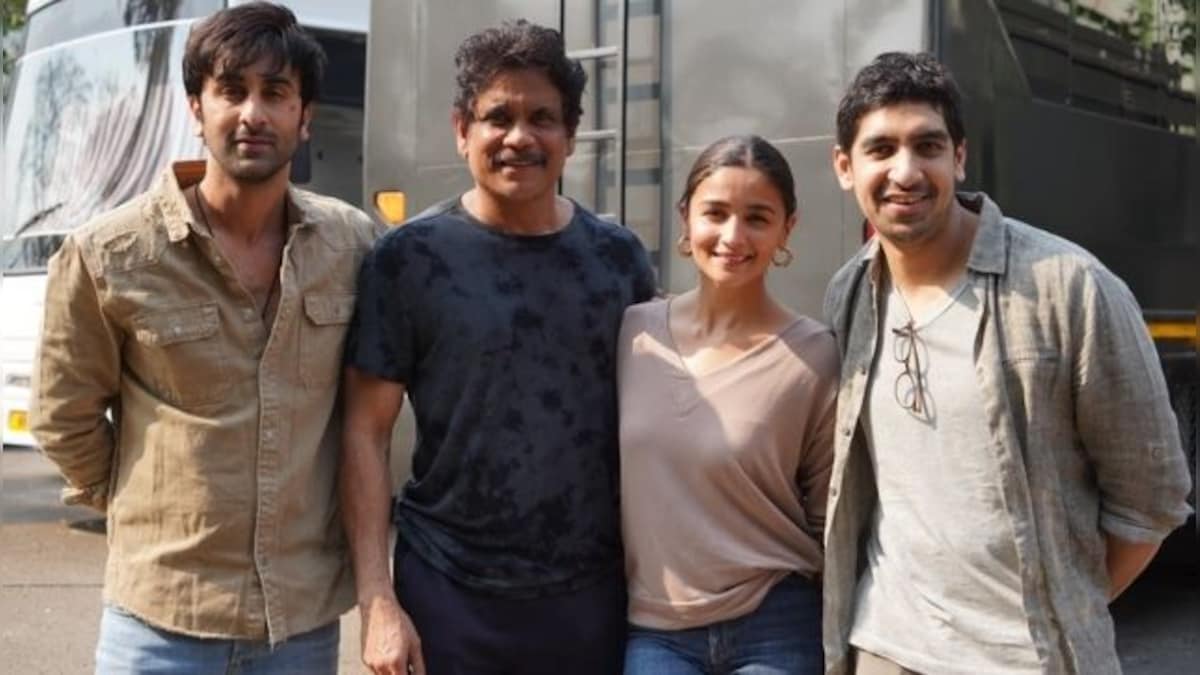 Nagarjuna wraps Brahmastra shoot, shares pictures with director Ayan Mukerji, co-stars Alia Bhatt, Ranbir Kapoor