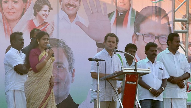 Tamil Nadu Assembly polls: State should oust K Palaniswami govt and 'keep out BJP', says Rahul Gandhi Tamil Nadu Assembly polls: State should oust K Palaniswami govt and 'keep out BJP', says Rahul Gandhi