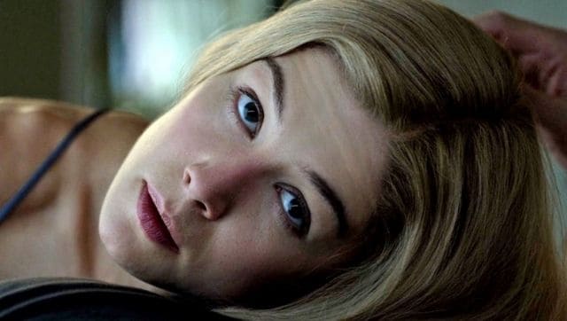 Rosamund Pike in a still from Gone Girl. Image from Twitter