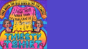 Indian artists design comic strips to raise awareness about water consumption in the fashion industry